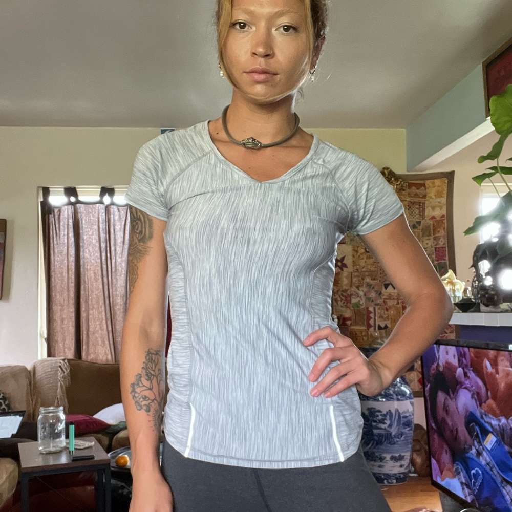 Heathered Grey Athletic Shirt